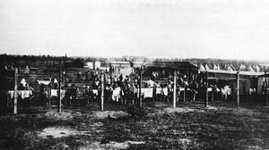 The concentration camp at Frith Hill, Camberley, 1914-1915