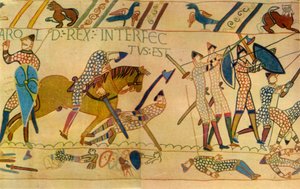 The Death of Harold at the Battle of Hastings, 1066