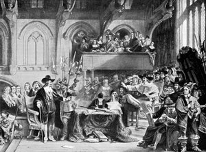 The Famous Trial of Charles I in Westminster Hall in January, 1649