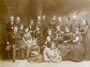 The first dramatic theatre group in Warsaw