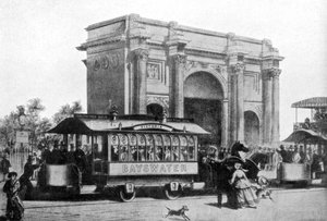 The First Trams in London