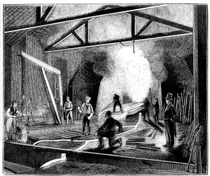The foundry or cast house, Butterley Ironworks, Derbyshire
