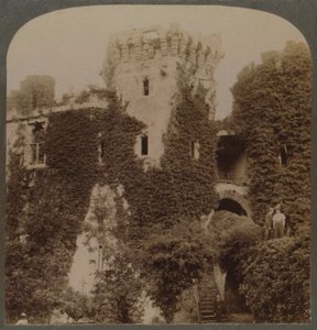 The Ivy-Clad Towers of Raglan Castle, the Last Stronghold of Charles I, Monmouthshire, England by Unbekannt
