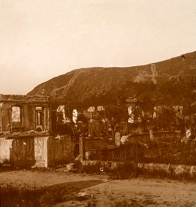 The kiosk, Metzeral, northern France, c1914-c1918