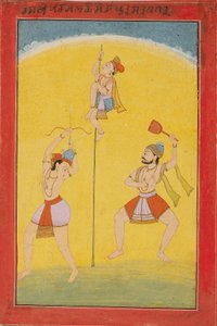 The musical mode Ragaputra Khokhara, 19th century by Unbekannt