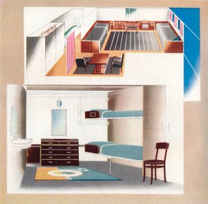 The New Orient Liner Contributes Toward a New Standard of Decoration, 1935