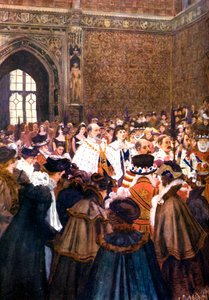 The Opening of Parliament by King Edward VII