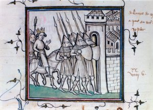 The Return of Charles VI of France After the Battle of Rosbecque