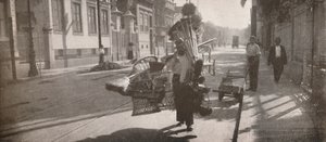 The Wicker-Work Vendor by Unbekannt