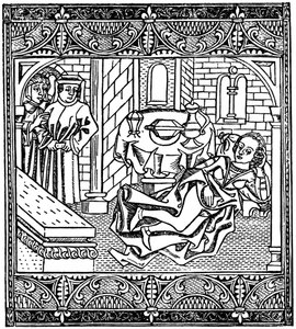 The wife of Xanthus asleep, 1485 1964 by Unbekannt