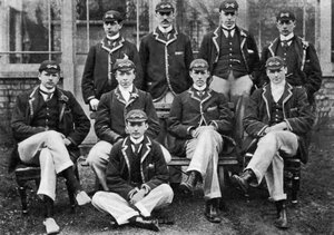 The Winning Oxford Boat Race Crew