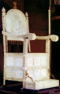 Throne of Tsar Ivan the Terrible by Unbekannt