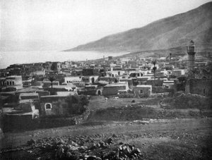 Tiberias and the Lake of Galilee, 1926