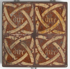 Tiles, Dutch, 14th-15th century by Unbekannt
