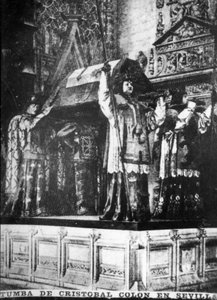 Tomb of Christopher Columbus, 19th Century, 1920s