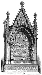 Tomb of Dagobert I 603-689, Merovingian king, Basilisque Saint-Denis