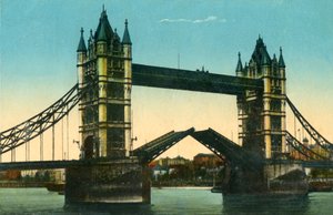 Tower Bridge, London, c1910 by Unbekannt