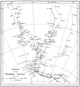 Tracks of the Terra Nova, 1910-1913, 1913 by Unbekannt
