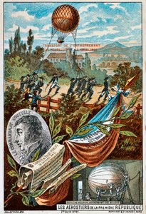 Transport of the balloon Entreprenant from Mauberge to Charleroi by Unbekannt