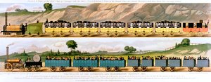 Travelling on the Liverpool and Manchester Railway