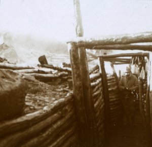 Trenches, Artois, northern France, c1914-c1918