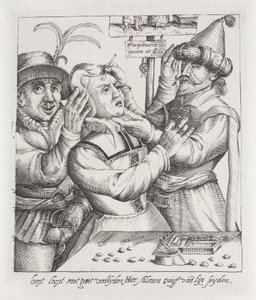 Trephination: Removing the Stone, engraving by Unbekannt