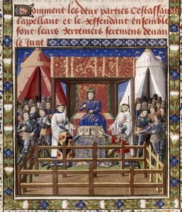 Trial by combat, 15th century