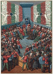 Trial of Jean II, Duke of Alencon by Unbekannt