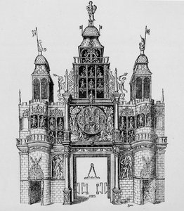 Triumphal Arch Erected at the Time of the Coronation of King James I
