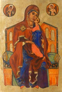 Enthroned Mother of God