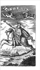 Tsar Peter I Alexeyevich from Georg Adam Schleissing Derer beyden Czaaren in Reussland Iwan und Peter Alexewiz by Unbekannt