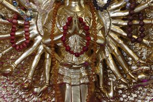 Tu An Buddhist Temple, Quan Am Bodhisattva of Compassion or Goddess of Mercy, Saint-Pierre-en-Faucigny