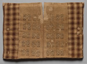 Tunic with Profile Animals and Checkerboards by Unbekannt