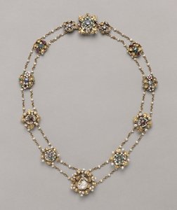 Twelve Medallions Mounted as a Necklace