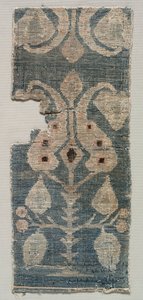 Two-Faced Carpet Fragment by Unbekannt