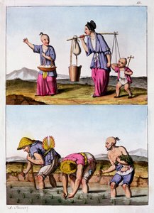 Two Chinese Scenes, c1830