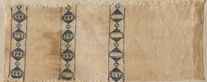 Two Fragments of a Scarf or Headdress by Unbekannt