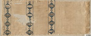 Two Fragments of a Scarf or Headdress by Unbekannt