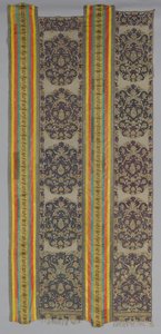 Two Parts of a Curtain, 1700s by Unbekannt