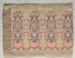 Two Pieces from a Scarf by Unbekannt
