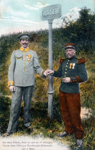 Two Brothers at the French-German Frontier