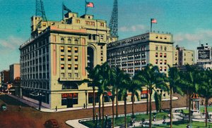 U.S. Grant Hotel and Plaza, San Diego, California, c. 1941