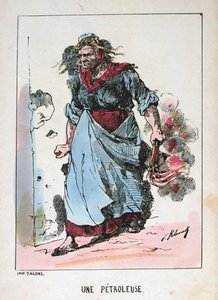 Une Petroleuse, Paris Commune by Unbekannt