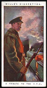 United Kingdom: One of a series of twenty-four cigarette cards published in 1917 by the Imperial Tobacco Company as a tribute to the war effort of the military and civilian forces by Unbekannt