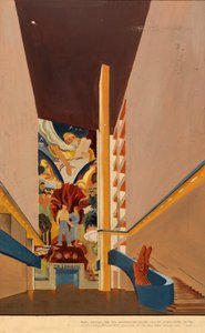 Untitled Mural Study by Unbekannt