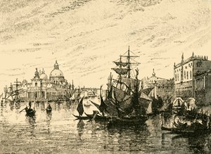 Venice: View from the Riva Degli Schiavoni, 1890