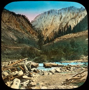 View Between Sonamarg and Baltal, Kashmir, India