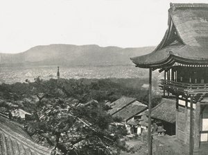 View from the Hills, Kyoto, Japan by Unbekannt