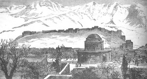 View in Cabul: The Bala Hissar and Part of the City from Deh Afghan