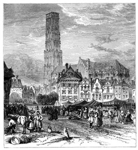 View in Mechelen, Belgium
